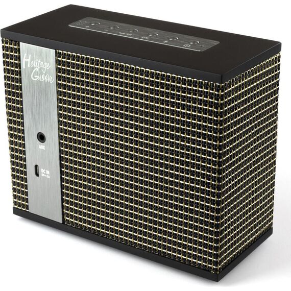 Портативная колонка Heritage Groove Matte Black, Цвет: Matte Black, изображение 4